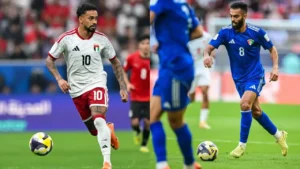 ديربي خليجي ناري.. موعد مباراة الكويت ضد الامارات والقنوات الناقلة في كأس العرب